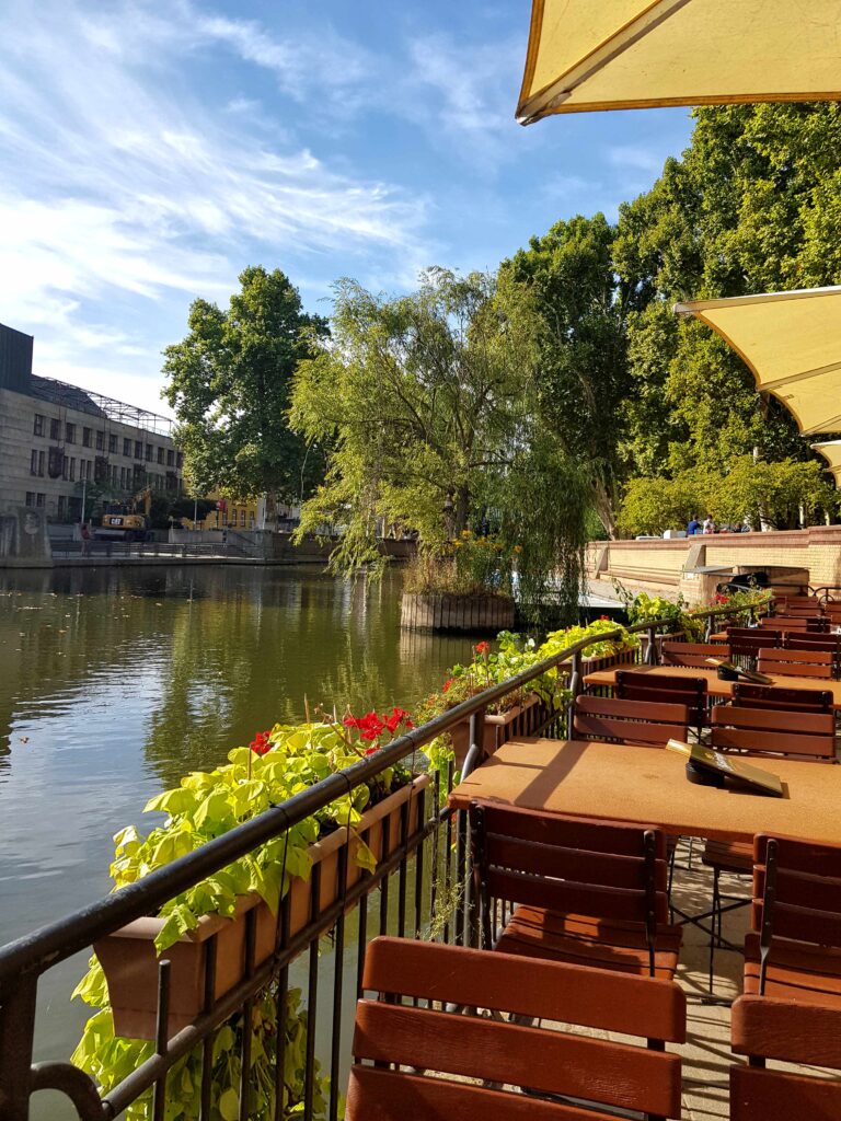 Ein Foto in Bad Kreuznach an der Nahe beim Frühstück.